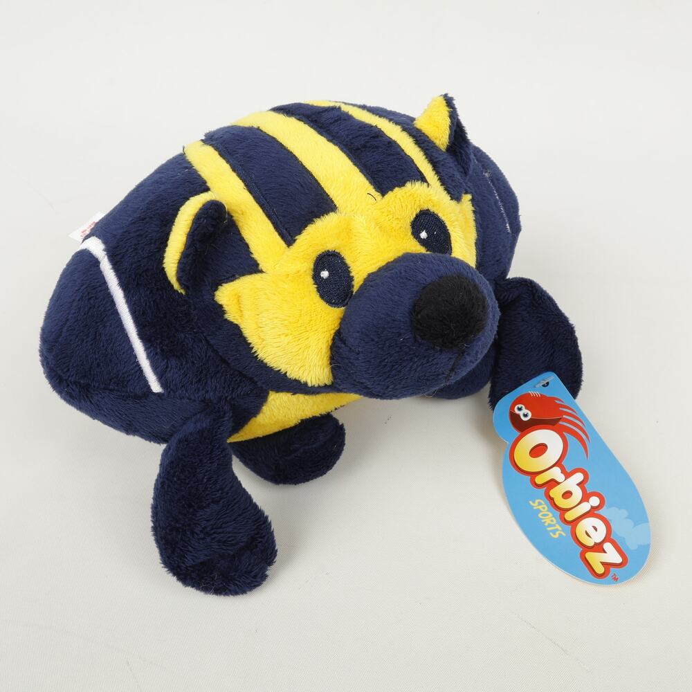 Okoner Orbiez University Michigan Wolverines College Mascot Plush Toy 2011